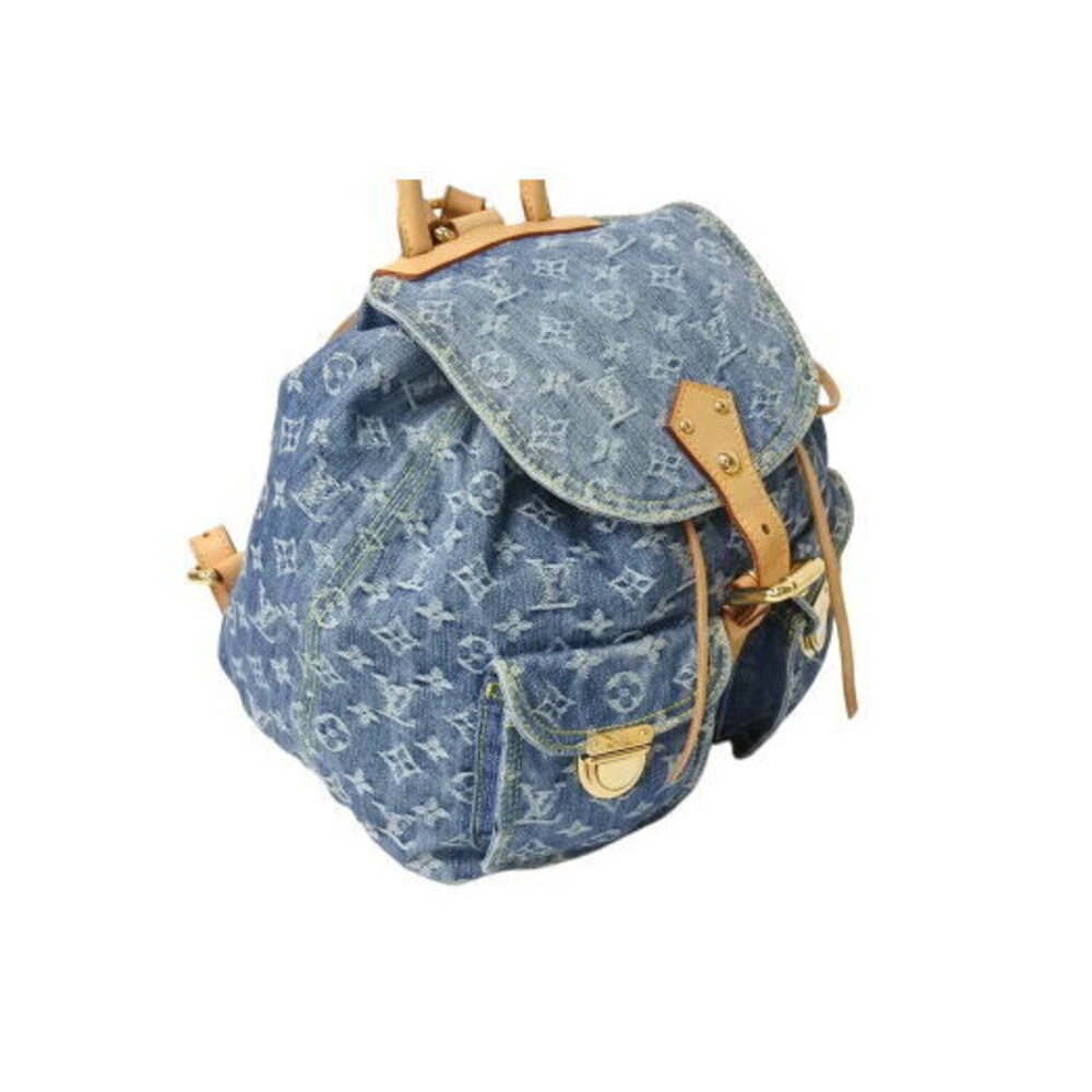 Louis Vuitton Sac Ado Backpack Monogram Denim Blue - Picture 3 of 8